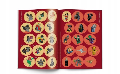 LEGO Batman DC Comics kolorowanka z naklejkami