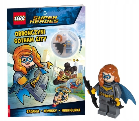 LEGO Batman Obrończyni Gotham City DC Super Heroes komiks + figurka Batgirl