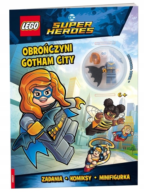 LEGO Batman Obrończyni Gotham City DC Super Heroes komiks + figurka Batgirl