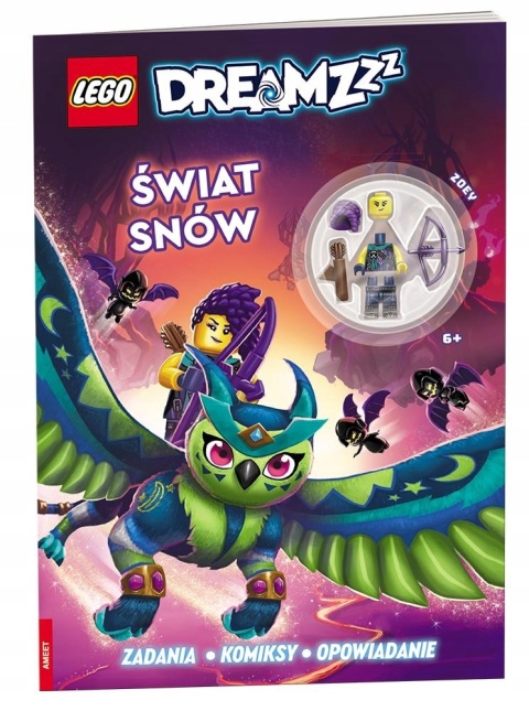 LEGO Dreamzzz Świat snów komiks z zadaniami + figurka Zoey