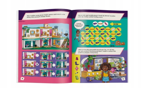 LEGO FRIENDS Jesteśmy różni, jesteśmy razem komiks z zadaniami + figurka