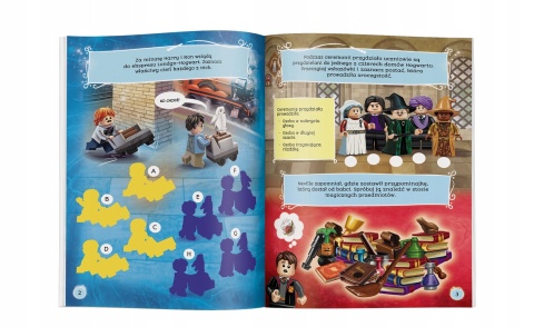 LEGO Ron i przyjaciele komiks z zadaniami + figurka Ron Weasley