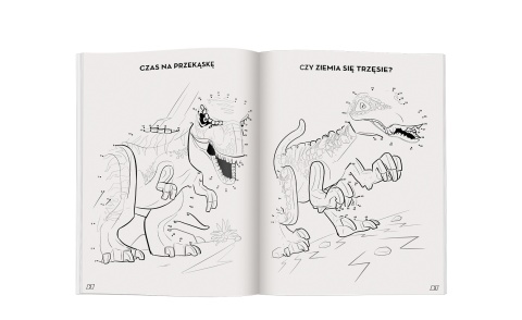 Lego Jurassic World Park Jurajski Połącz Kropki kolorowanka z naklejkami