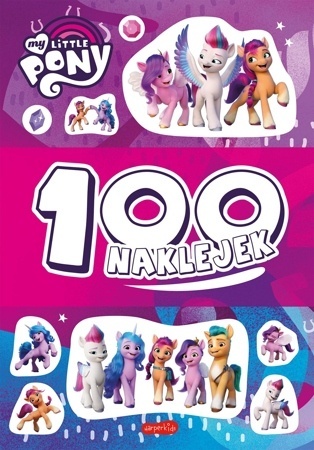 MY LITTLE PONY 100 naklejek książka z zadaniami kolorowanka