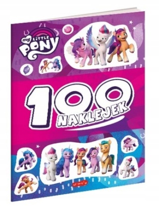 MY LITTLE PONY 100 naklejek książka z zadaniami kolorowanka