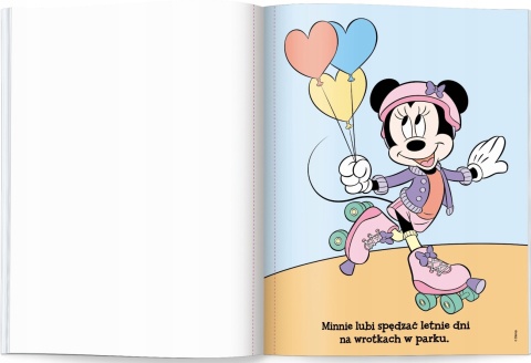 Myszka Mickey Miki kolorowanka wodna maluj wodą