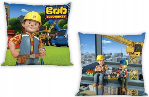 Poszewka na poduszkę BOB BUDOWNICZY 40x40