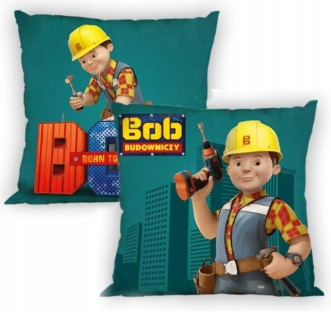 Poszewka na poduszkę BOB BUDOWNICZY 40x40
