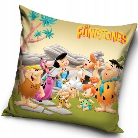 Poszewka na poduszkę FLINSTONOWIE 40x40