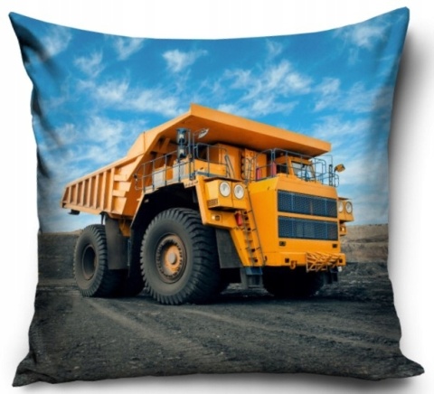 Poszewka na poduszkę jasiek AUTO CIĘŻARÓWKA 40x40