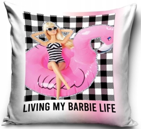 Poszewka na poduszkę jasiek BARBIE 40x40