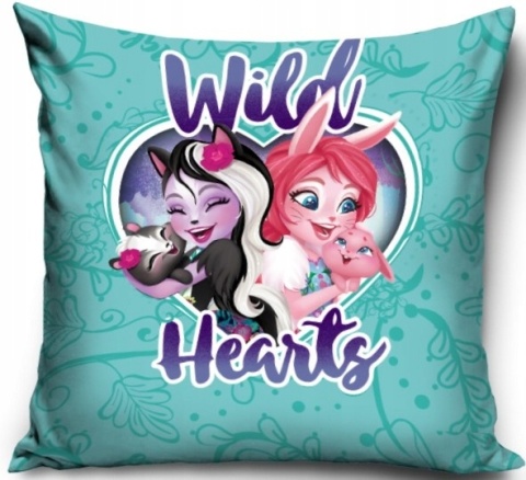 Poszewka na poduszkę jasiek ENCHANTIMALS 40x40