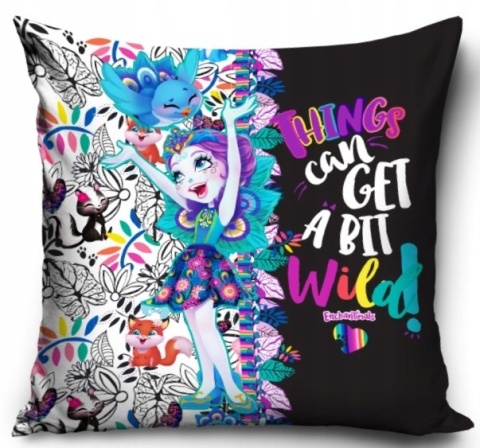 Poszewka na poduszkę jasiek ENCHANTIMALS 40x40