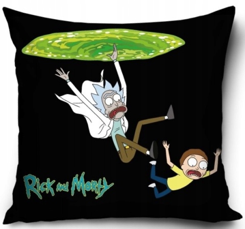 Poszewka na poduszkę jasiek RICK AND MORTY 40x40