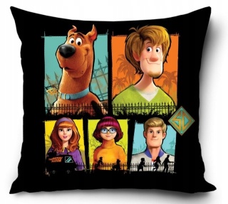 Poszewka na poduszkę jasiek SCOOBY-DOO ! 40X40 CM