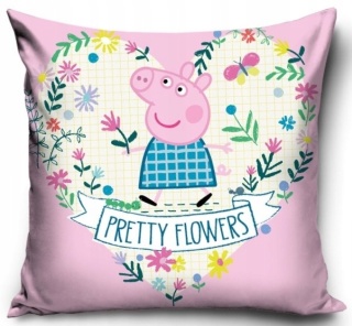 Poszewka na poduszkę jasiek ŚWINKA PEPPA PIG 40x40