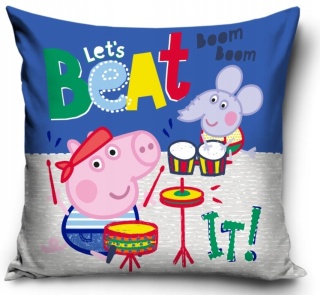 Poszewka na poduszkę jasiek ŚWINKA PEPPA PIG 40x40