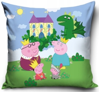Poszewka na poduszkę jasiek ŚWINKA PEPPA PIG 40x40