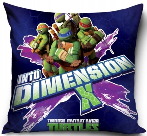 Poszewka na poduszkę jasiek ŻÓŁWIE NINJA