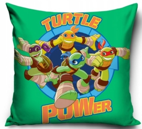 Poszewka na poduszkę jasiek ŻÓŁWIE NINJA