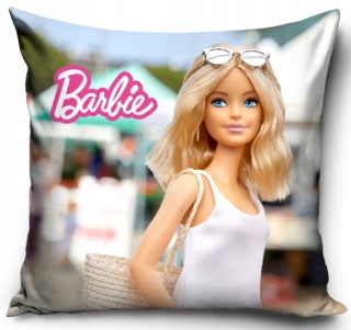 Poszewka na poduszkę jasiek lalka BARBIE 40x40