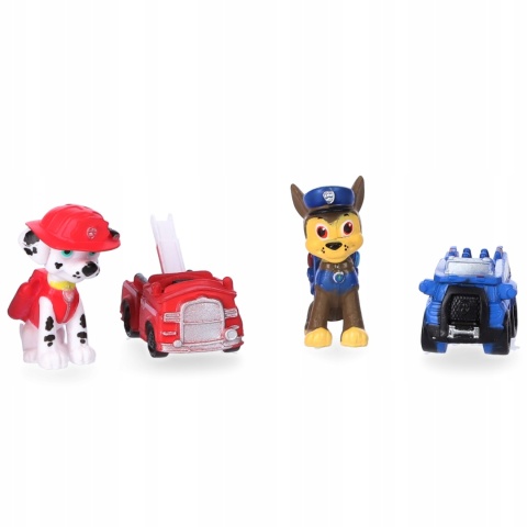 Psi patrol książka + figurki piesków 10 szt +mata