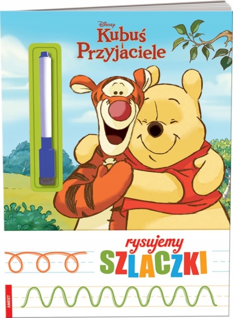 Rysujemy Szlaczki KUBUŚ PUCHATEK + flamaster wymazywalny