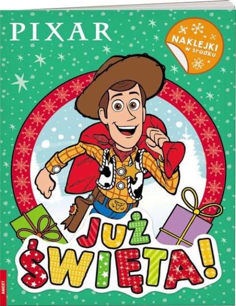 Toy Story świąteczne rebusy zadania naklejki Już Święta