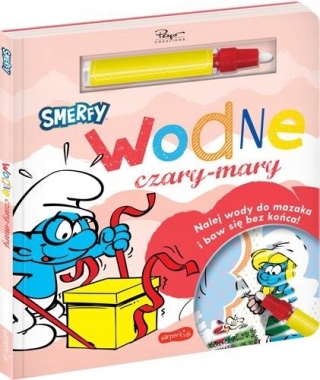 Wodne czary-mary kolorowanka wodna pisak na wodę SMERFY