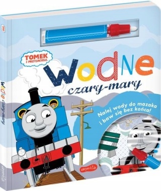 Wodne czary-mary kolorowanka wodna pisak na wodę TOMEK I PRZYJACIELE