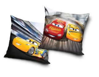 Auta Zygzak McQueen Disney poszewka na poduszkę 40x40 welurowa