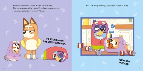 Bingo i Bluey Babunie Moja czytanka opowiadanie dla dzieci