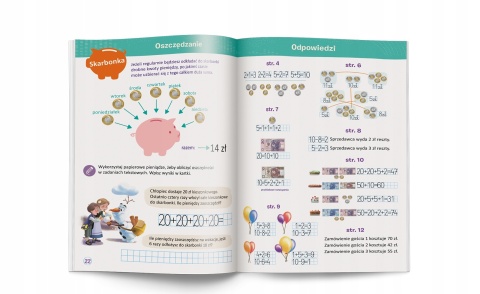 Disney Uczy monety i banknoty Kraina Lodu II wiek 7+