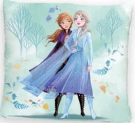 KRAINA LODU FROZEN OLAF poszewka na poduszkę jasiek 40x40 welurowa VELVET