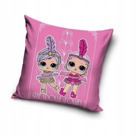 LOL SURPRISE poszewka na poduszkę jasiek 40x40 welurowa VELVET