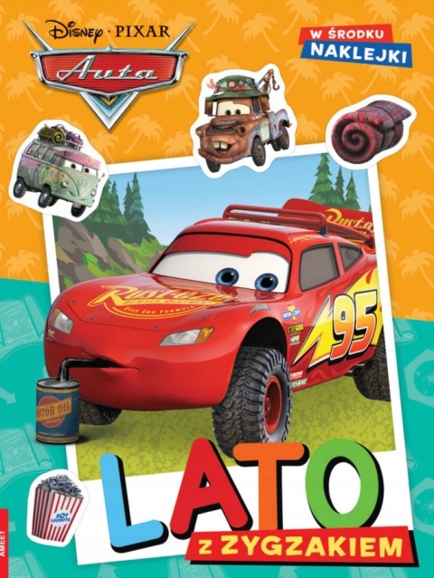 Lato z Zygzakiem Auta McQueen zadania rebusy naklejki