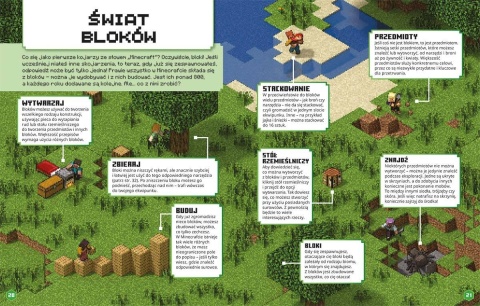 MINECRAFT podręcznik dla początkujących poznaj tryby przetrwania i kratywny