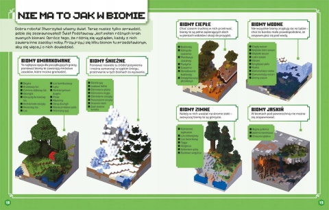 MINECRAFT podręcznik dla początkujących poznaj tryby przetrwania i kratywny