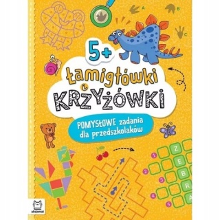 Pomysłowe zadania dla przedszkolaków łamigłówki i krzyżówki rebusy od 5 lat