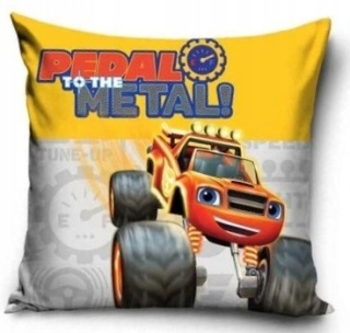 Poszewka na poduszkę BLAZE I MEGA MASZYNY monstertruck 40x40