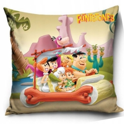 Poszewka na poduszkę FLINSTONOWIE 40x40