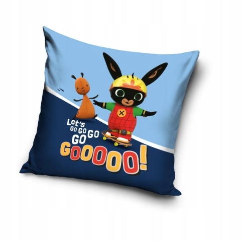 Poszewka na poduszkę jasiek KRÓLIK BING FLOP 40x40