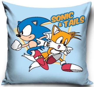 Poszewka na poduszkę jasiek Sonic 40x40