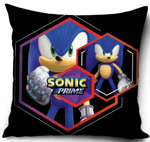 Poszewka na poduszkę jasiek Sonic 40x40