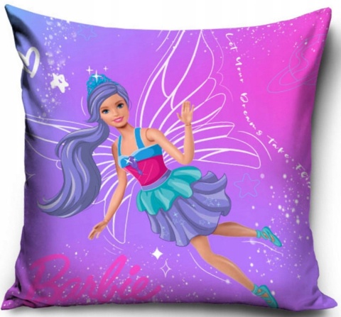 Poszewka na poduszkę jasiek lalka BARBIE 40x40