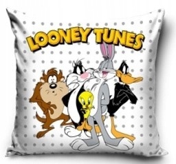 Poszewka na poduszkę jasiek LOONEY TUNES Królik Bugs velvet 40x40