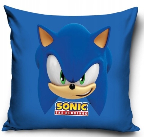 Poszewka na poduszkę jasiek lalka SONIC JEŻ velvet 40x40