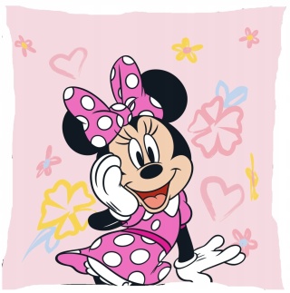 Poszewka na poduszki 40 x 40 cm Myszka Minnie velvet