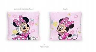 Poszewka na poduszki 40 x 40 cm Myszka Minnie velvet