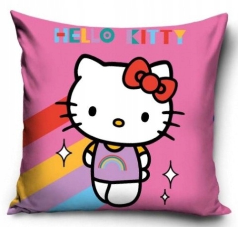 Poszewka na poduszki 40 x 40 cm kotek Hello Kitty My melody velvet